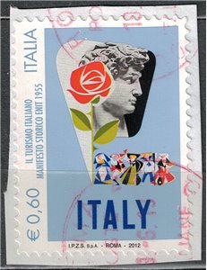 ITALIA 2012 Manifesto storico Enit us