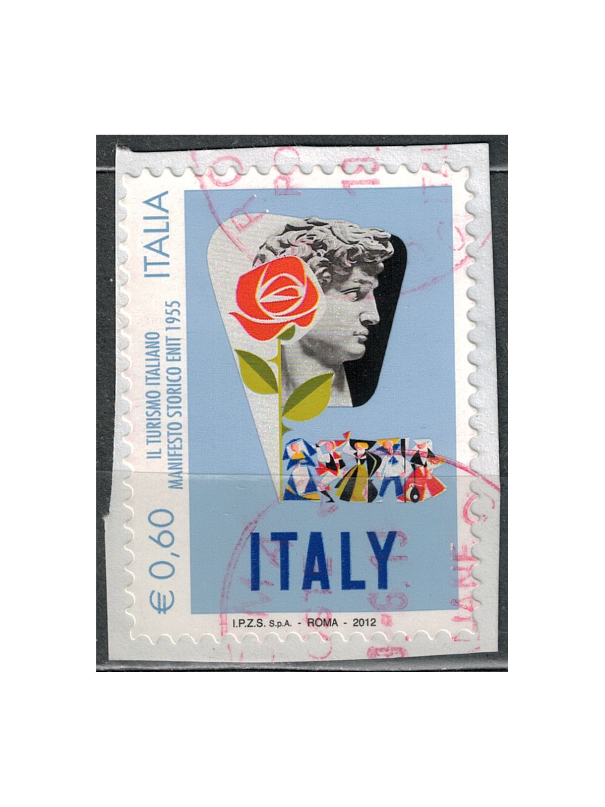 ITALIA 2012 Manifesto storico Enit us