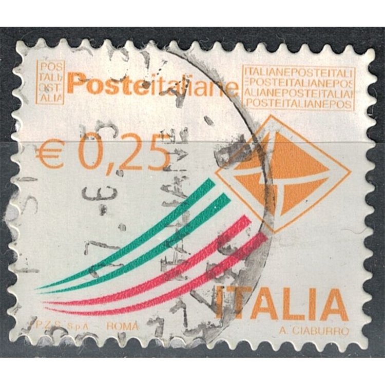 ITALIA 2013 Serie ordinaria € 0,25 us