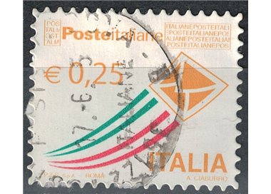 ITALY 2013 Ordinary series €0.25 us
