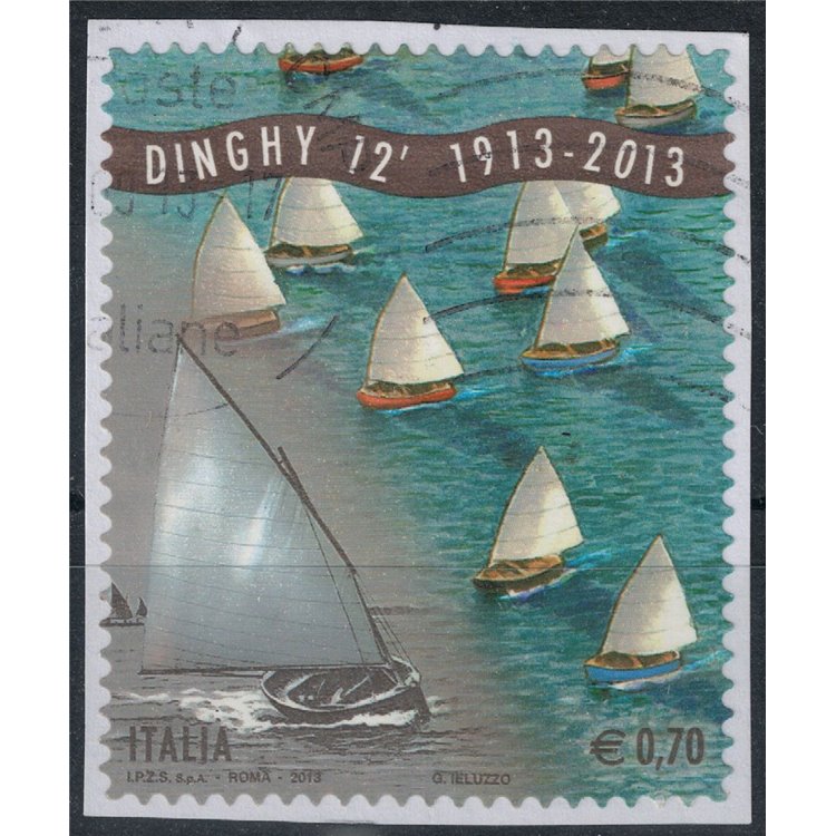 ITALY 2013 Sailing boat Dinghy us