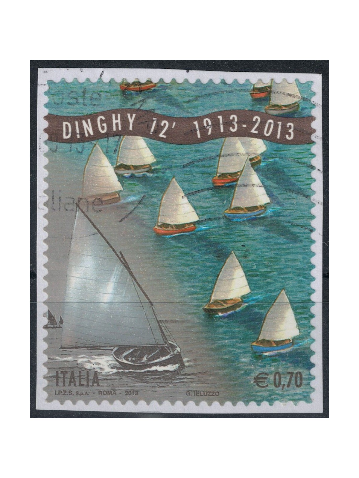 ITALY 2013 Sailing boat Dinghy us