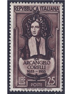 ITALIA 1953 Arcangelo Corelli MNH**