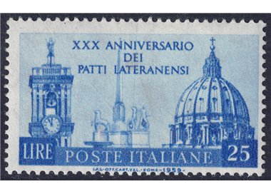 ITALIA 1959 Patti Lateranensi MNH**