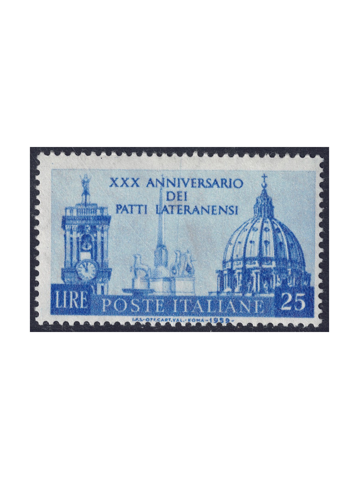 ITALIA 1959 Patti Lateranensi MNH**