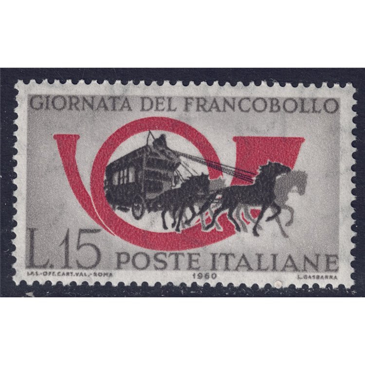 ITALIA 1960 Giornata del francobollo MNH**