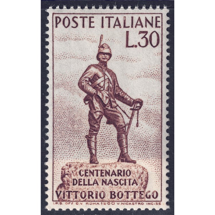 ITALY 1960 Vittorio Bottego MNH**