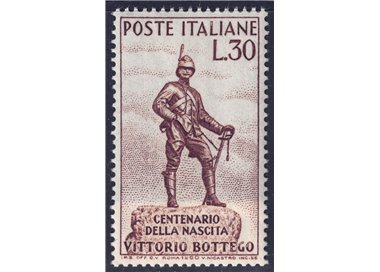 ITALY 1960 Vittorio Bottego MNH**