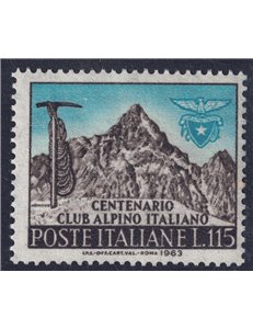ITALIA 1963 Club Alpino Italiano MNH**