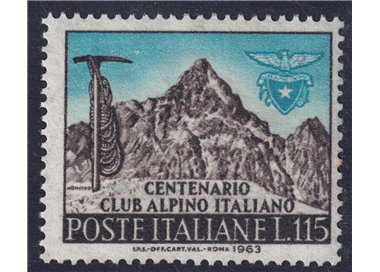 ITALY 1963 Italian Alpine Club MNH**