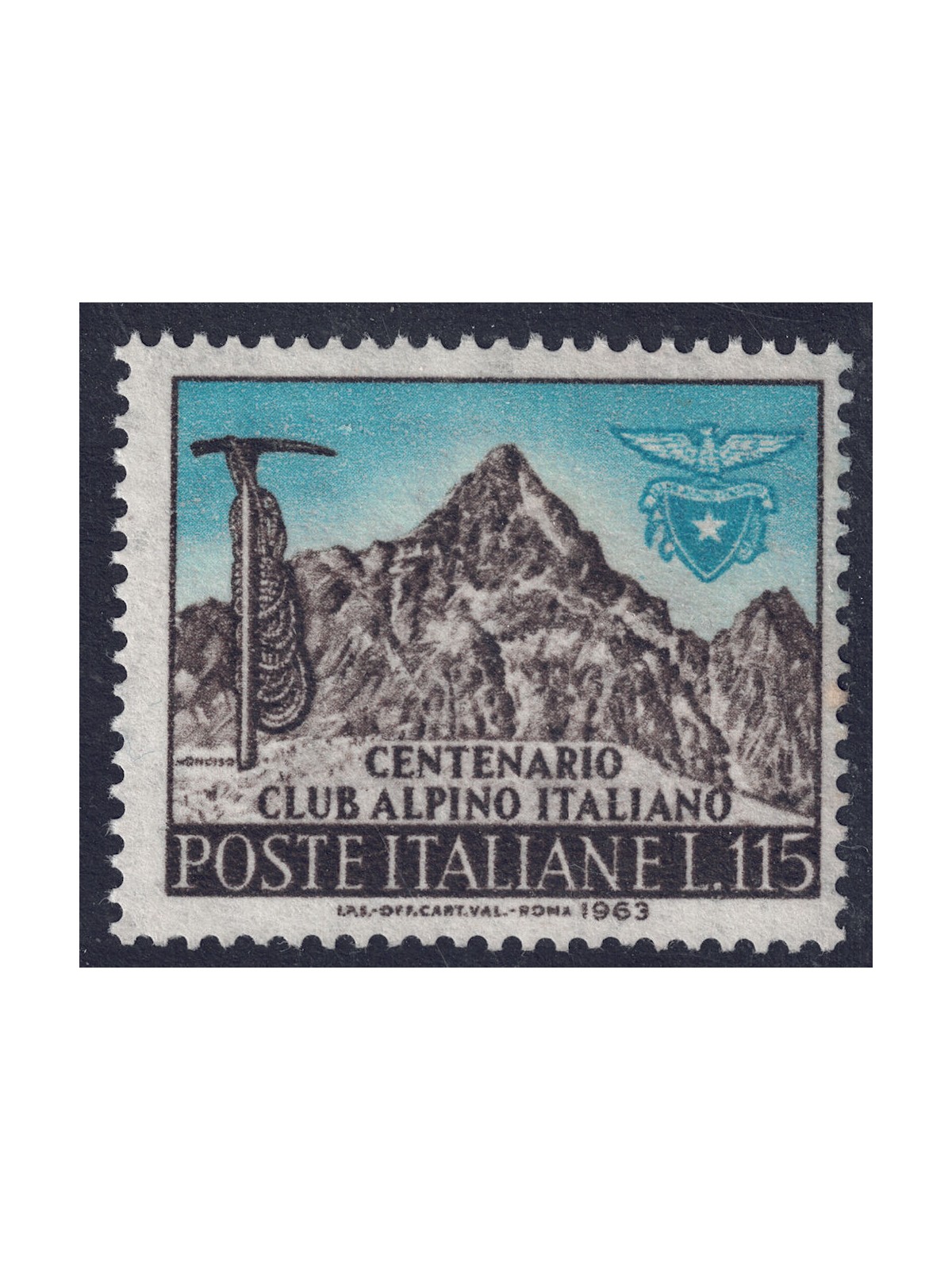 ITALY 1963 Italian Alpine Club MNH**