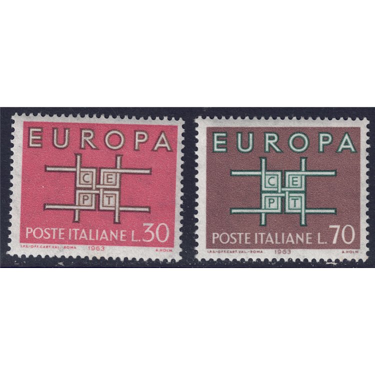 ITALIA 1963 Europa 2v MNH**