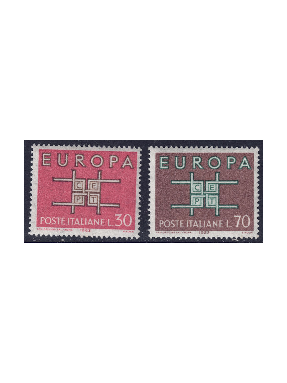 ITALIA 1963 Europa 2v MNH**