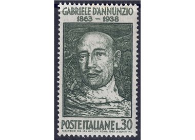 ITALY 1963 Gabriele d'Annunzio MNH**