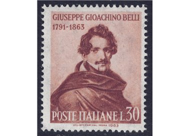 ITALY 1963 Gioachino Belli MNH**