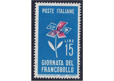 ITALY 1963 Stamp Day MNH**