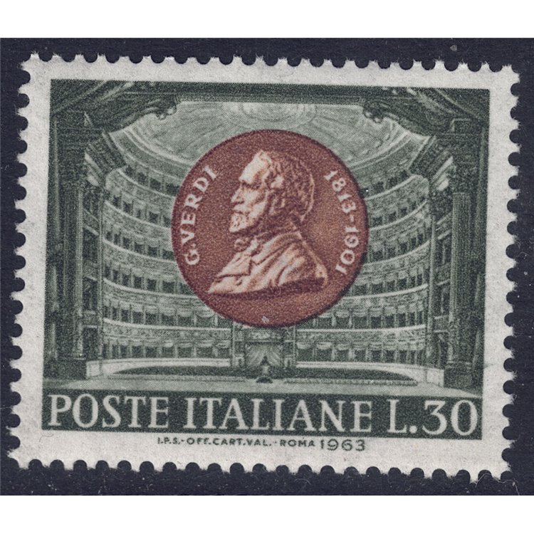 ITALY 1963 Giuseppe Verdi MNH**