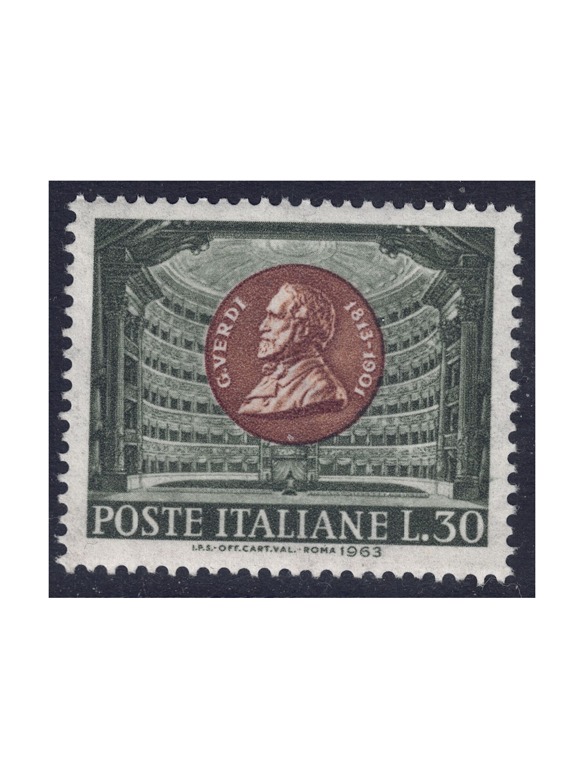 ITALIA 1963 Giuseppe Verdi MNH**