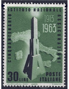 ITALY 1963 National Insurance Institute MNH**
