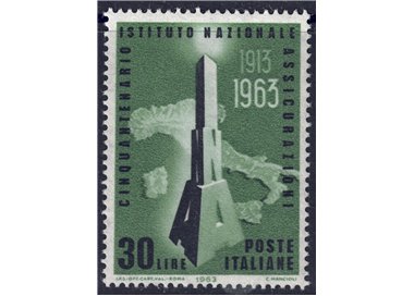 ITALIA 1963 Istituto Nazionale Assicurazioni MNH**