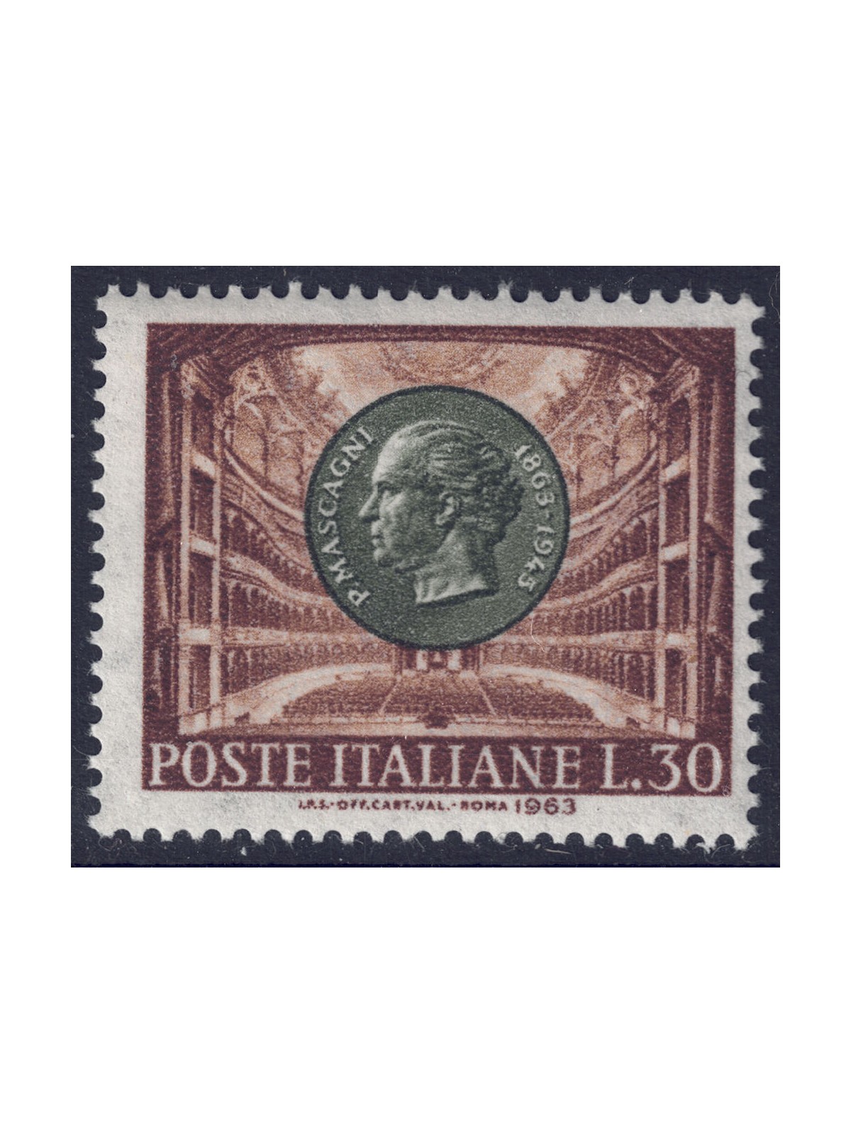 ITALIA 1963 Pietro Mascagni MNH**