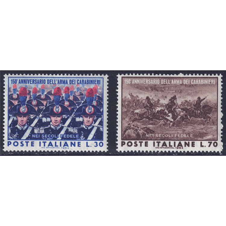 ITALY 1964 Carabinieri 2v MNH**