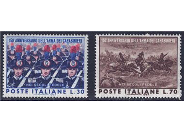 ITALIA 1964 Arma dei Carabinieri 2v MNH**