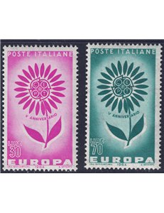 ITALY 1964 Europe 2v MNH**