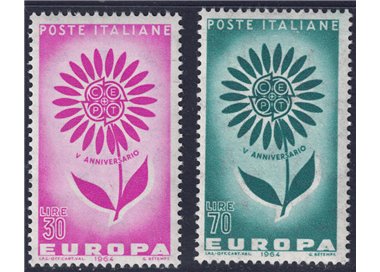 ITALY 1964 Europe 2v MNH**