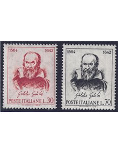 ITALY 1964 Galileo Galilei 2v MNH**