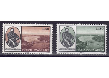 ITALIA 1964 Ponte Giovanni da Verrazzano 2v MNH**