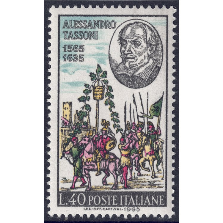 ITALY 1965 Alessandro Tassoni MNH**