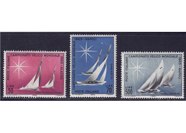 ITALY 1965 World Sailing Championship 3v MNH**