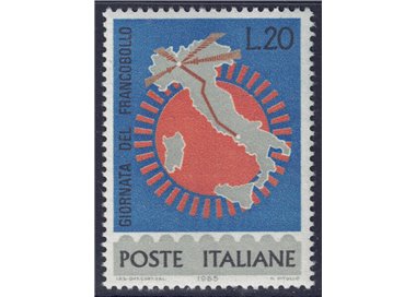 ITALY 1965 Stamp Day MNH**
