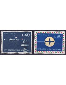 ITALY 1965 Night Postal Airline 2v MNH**
