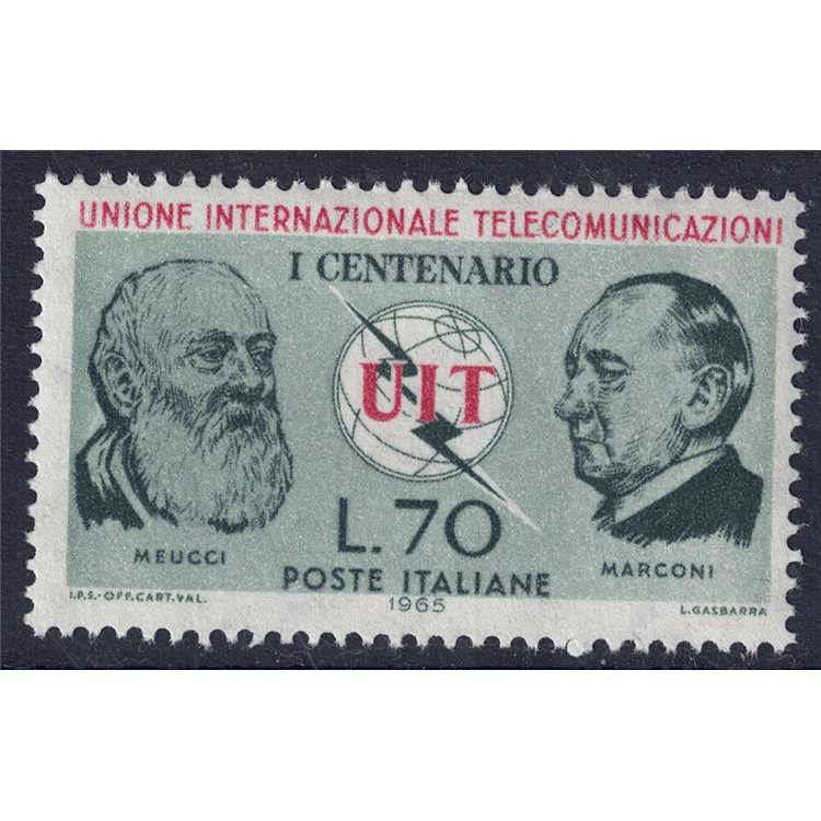 ITALY 1965 International Telecommunications Union MNH**