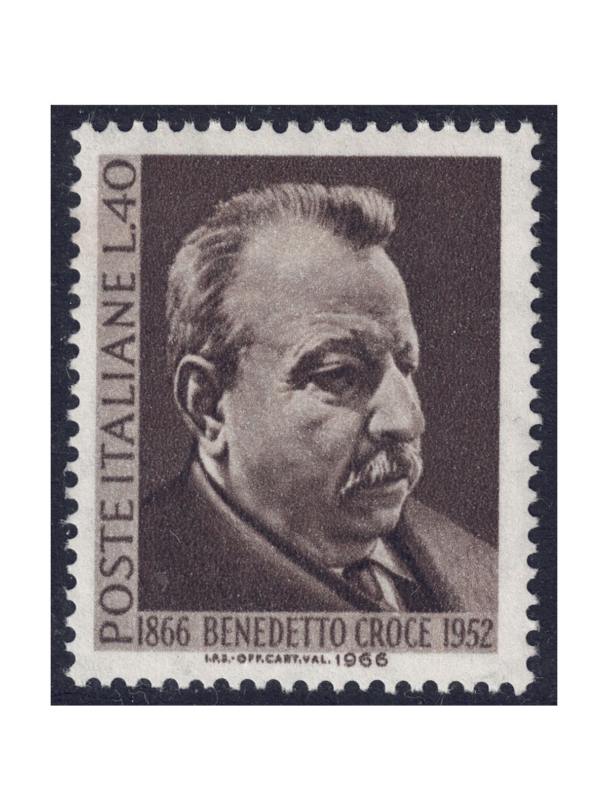 ITALY 1966 Benedetto Croce MNH**
