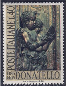 ITALY 1966 Donatello MNH**