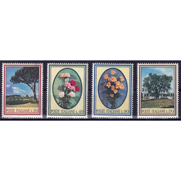 ITALIA 1966 Flora 4v MNH**