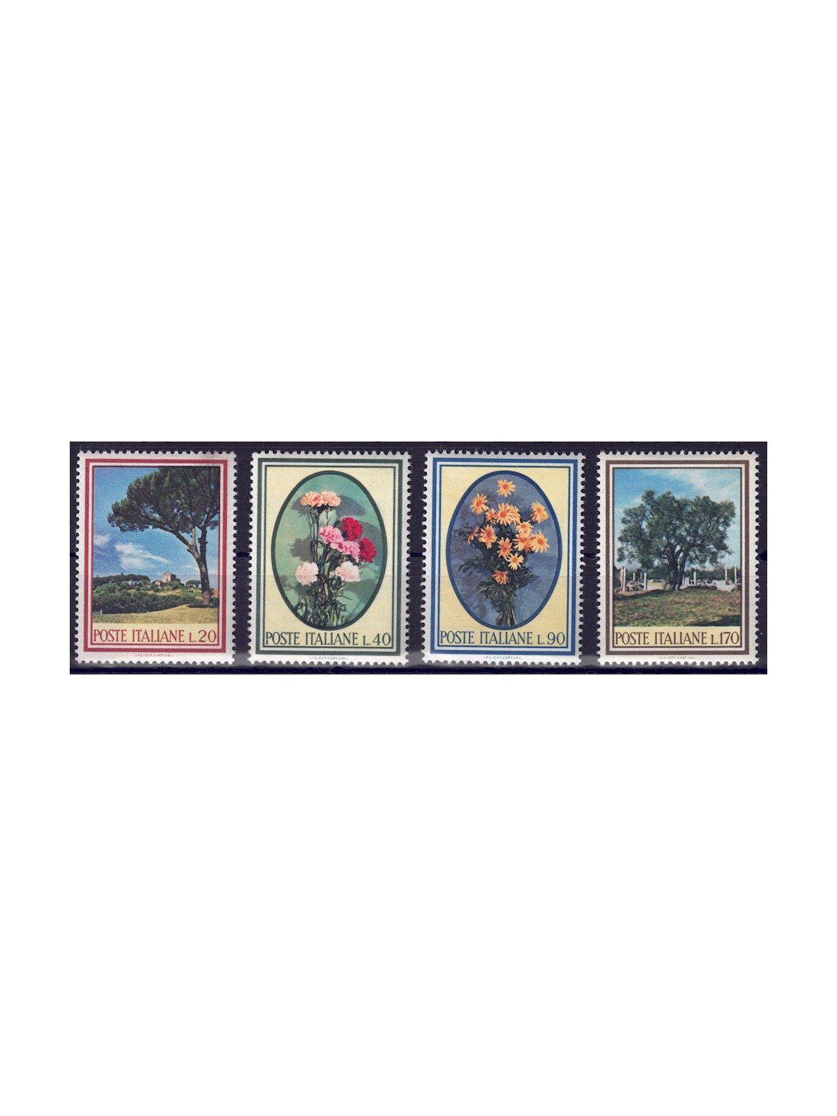 ITALIA 1966 Flora 4v MNH**