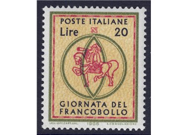 ITALY 1966 Stamp Day MNH**