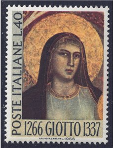 ITALIA 1966 Giotto MNH**