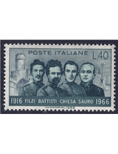 ITALY 1966 Patriots MNH**