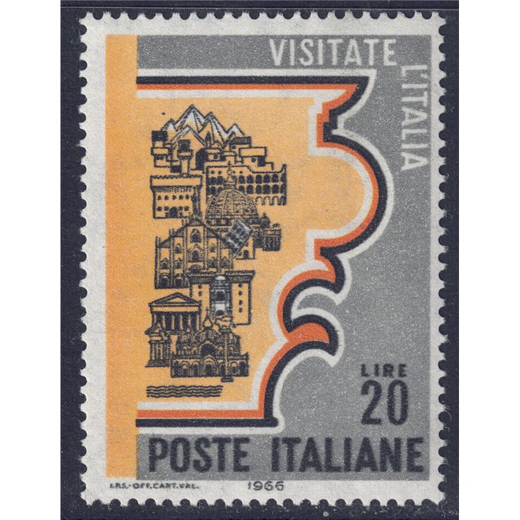 ITALY 1966 MNH tourist propaganda**