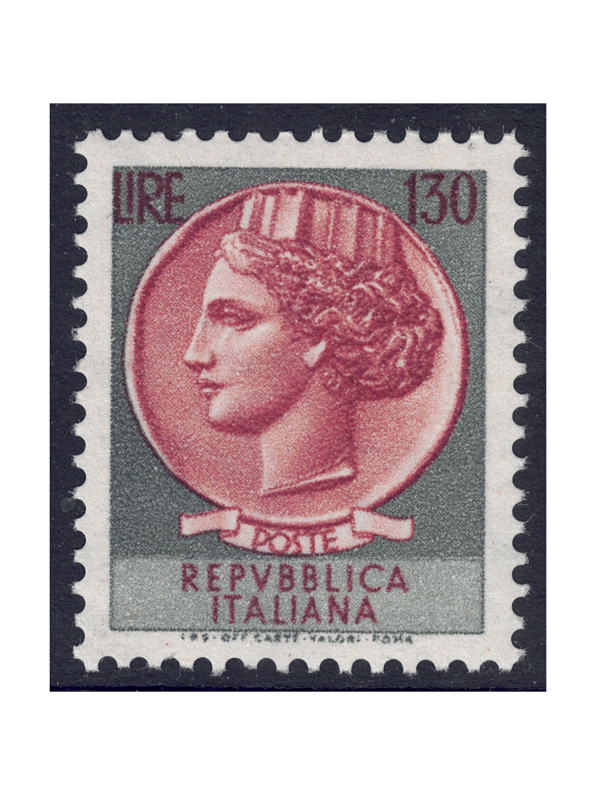 ITALIA 1966 Siracusana £ 130 MNH**