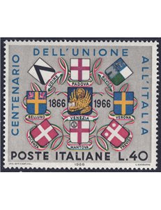 ITALIA 1966 Unione del Veneto MNH**