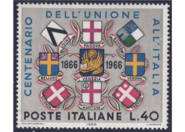 ITALIA 1966 Unione del Veneto MNH**