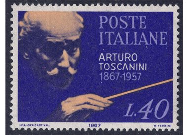 ITALIA 1967 Arturo Toscanini MNH**