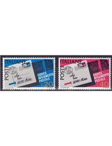 ITALIA 1967 Codice di avviamento postale 2v MNH**