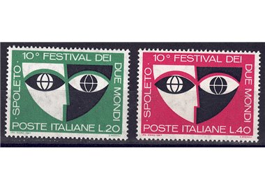 ITALY 1967 Spoleto Festival 2v MNH**